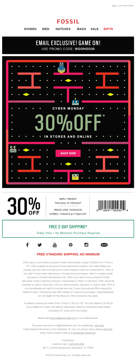 Fossil-Black-Friday-Email