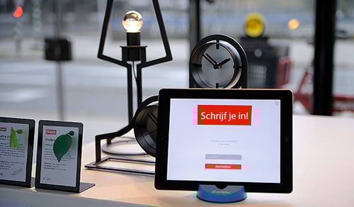 Nieuwsbriefinschrijving toonbank