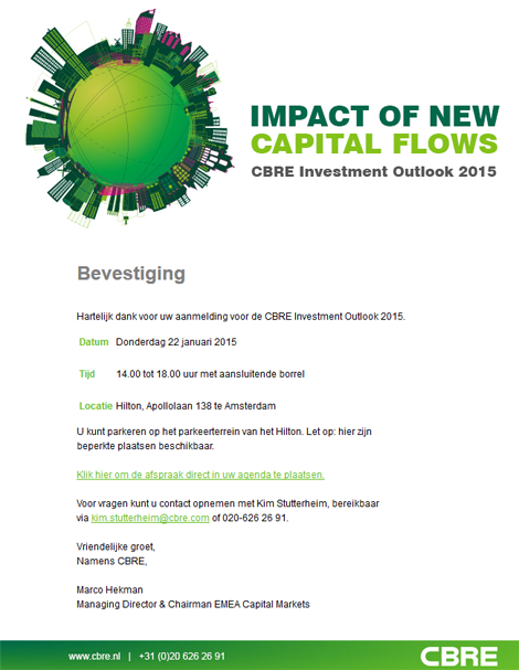 cbre investment outlook bevestiging
