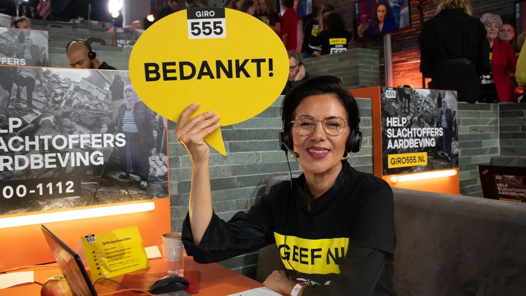 Inzamelingsactie van Giro555 gelukt voor Turkije & Syrië