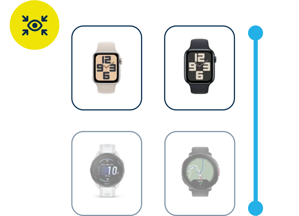 Boost visibility for key products