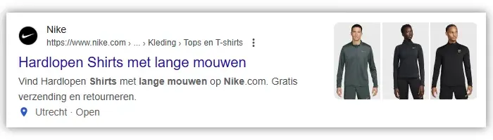 Site search resultaten voor Nike hardloopshirts