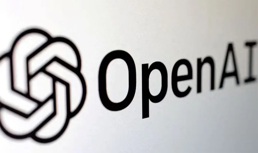 Logotipo de OpenAI, conocida por el software de IA generativa ChatGPT