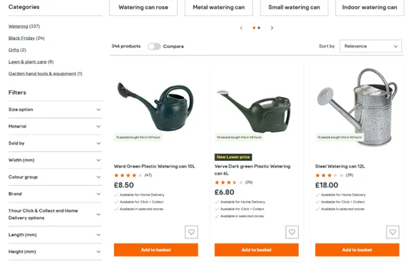 Gießkanne Suchergebnis mit Bild, Bewertungen und Preis