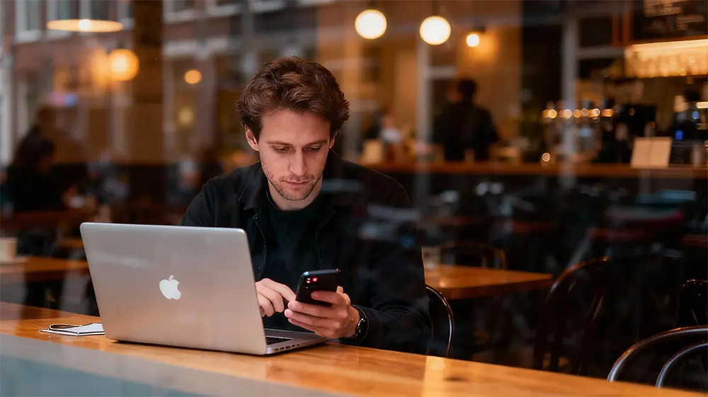 People are more inclined to look at their phone or WhatsApp over anything else.